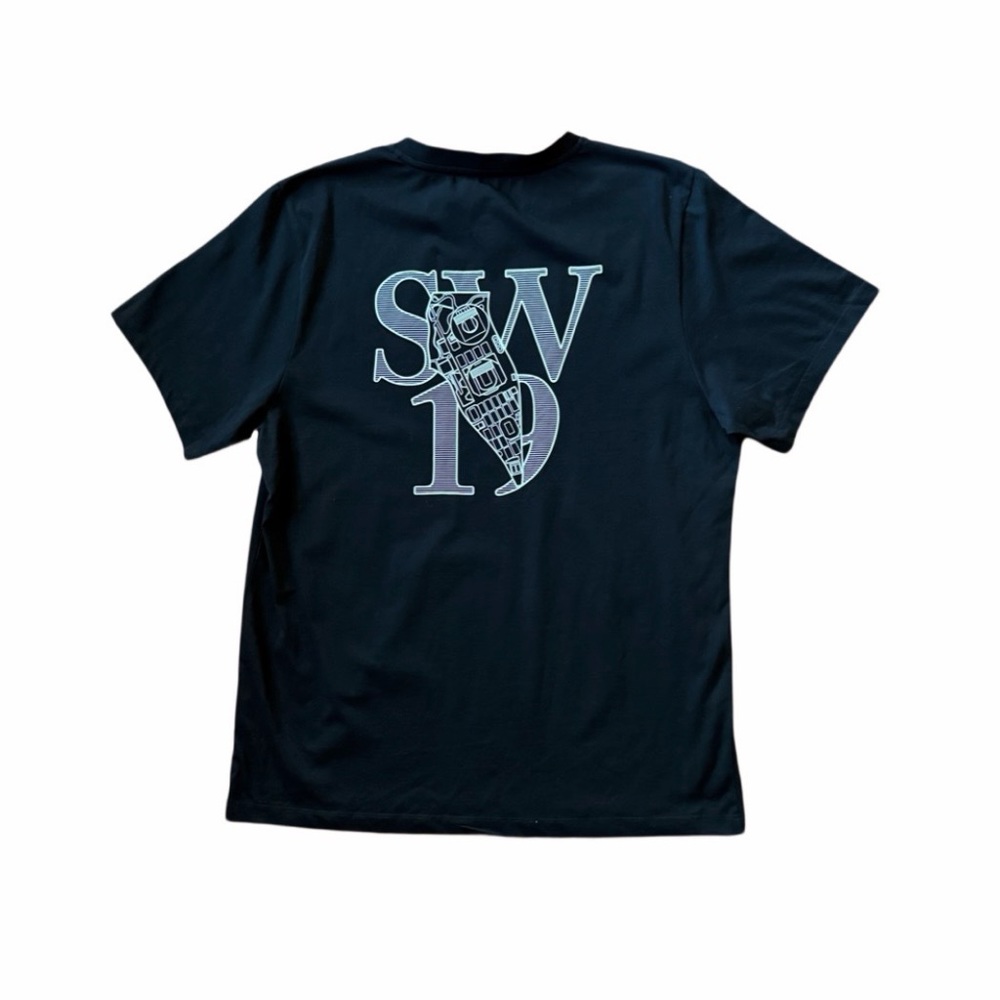 Wimbledon Tennis SW19 Black T-Shirt - Size XL